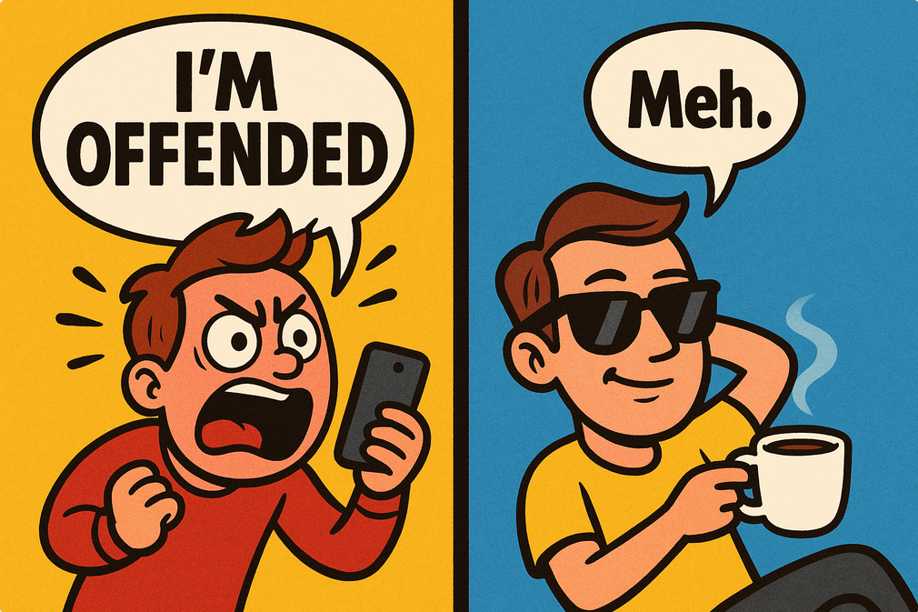 People who get offended vs others