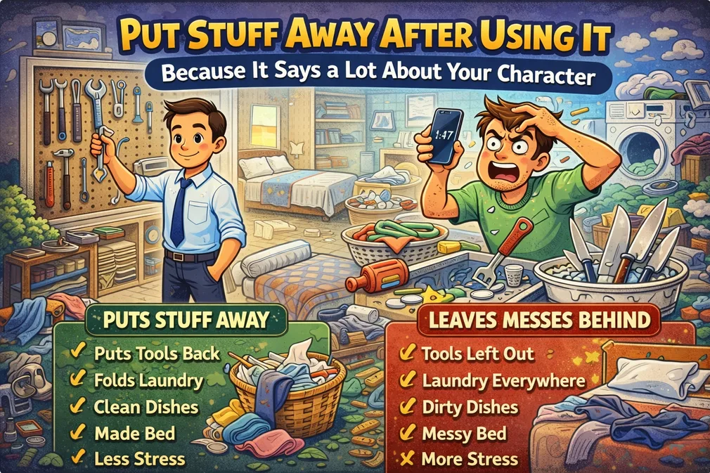 Neat People VS Messy People