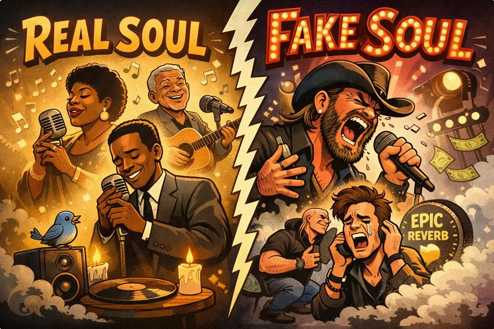Singers with real soul vs fake soul