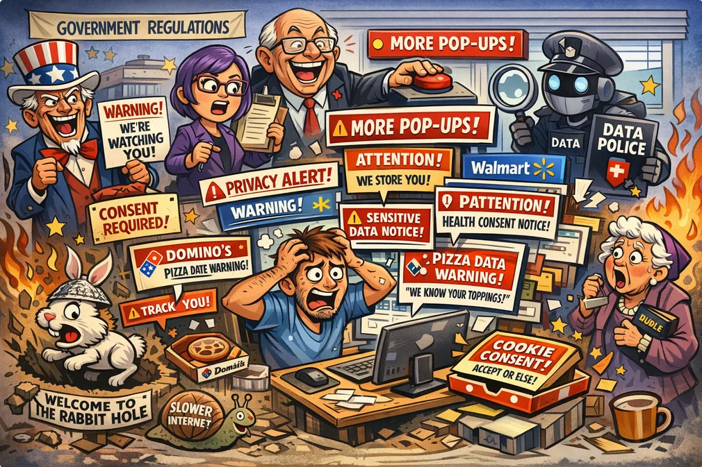 Stupid annoying Walmart target pop ups