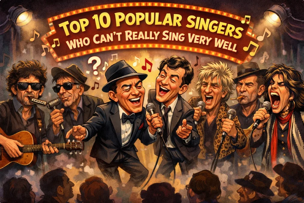 Top ten over rated popular singers