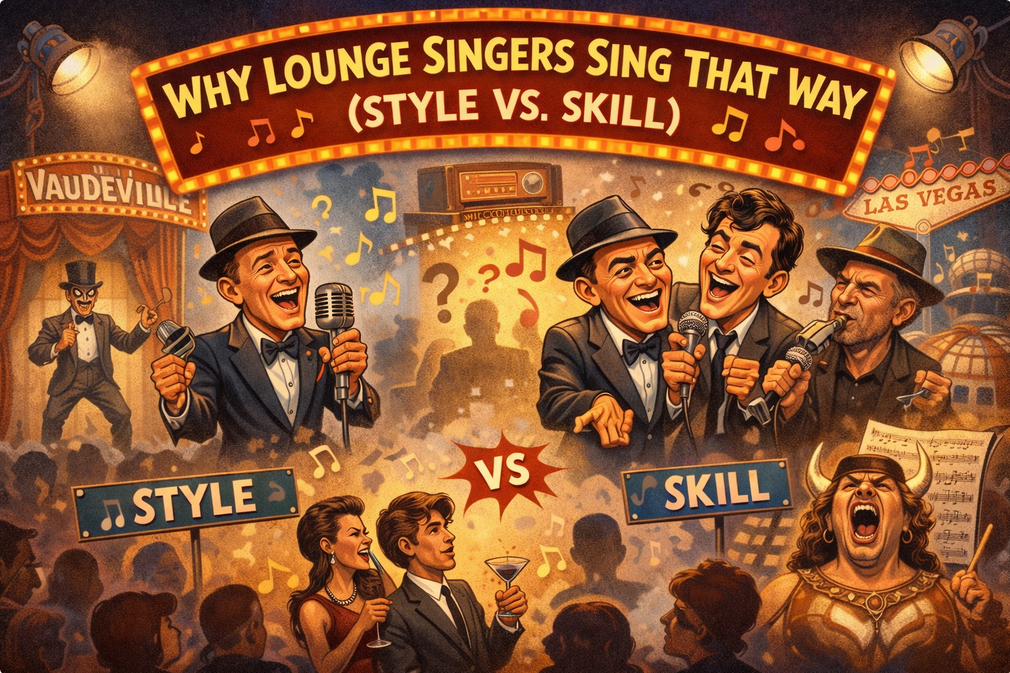 Why lounge singers sing that way