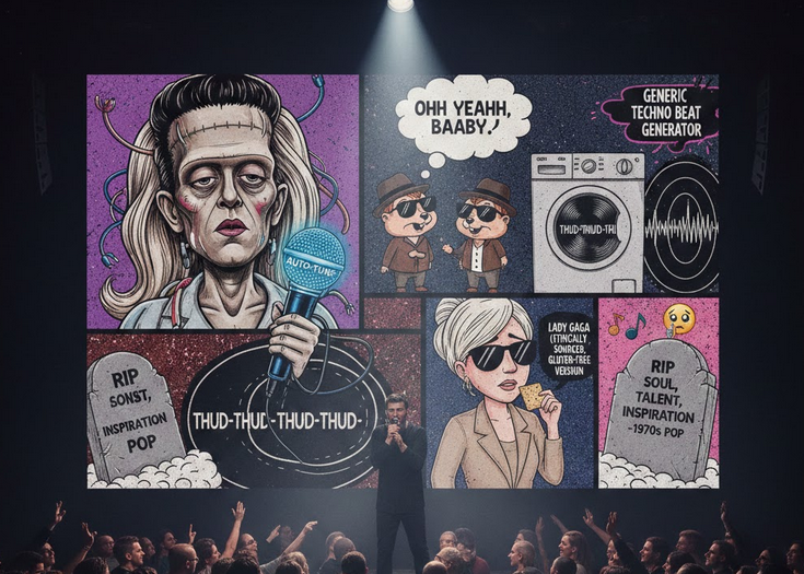 pop music sucks 2026 comedy roast