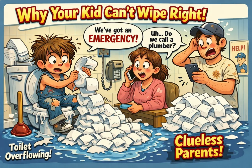 How to wipe your butt right