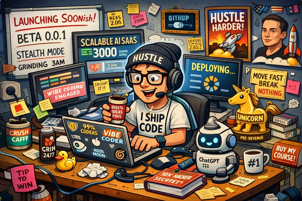 Annoying vibe coders tech jargon