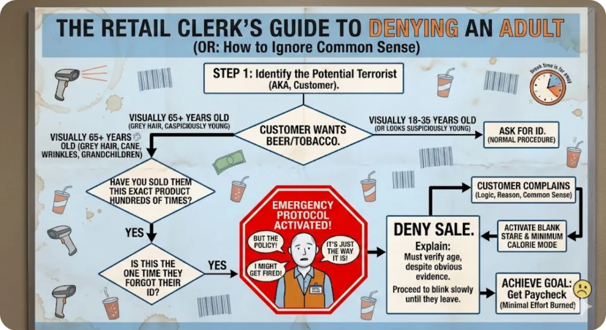 Asking for ID common sense chart