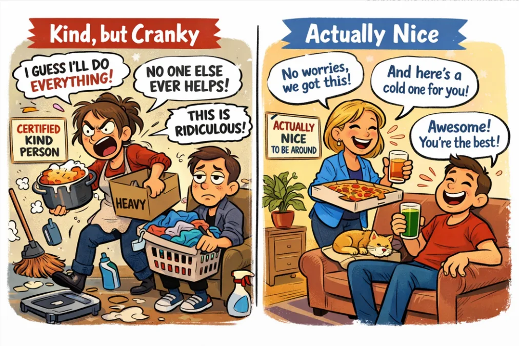Being kind vs being nice