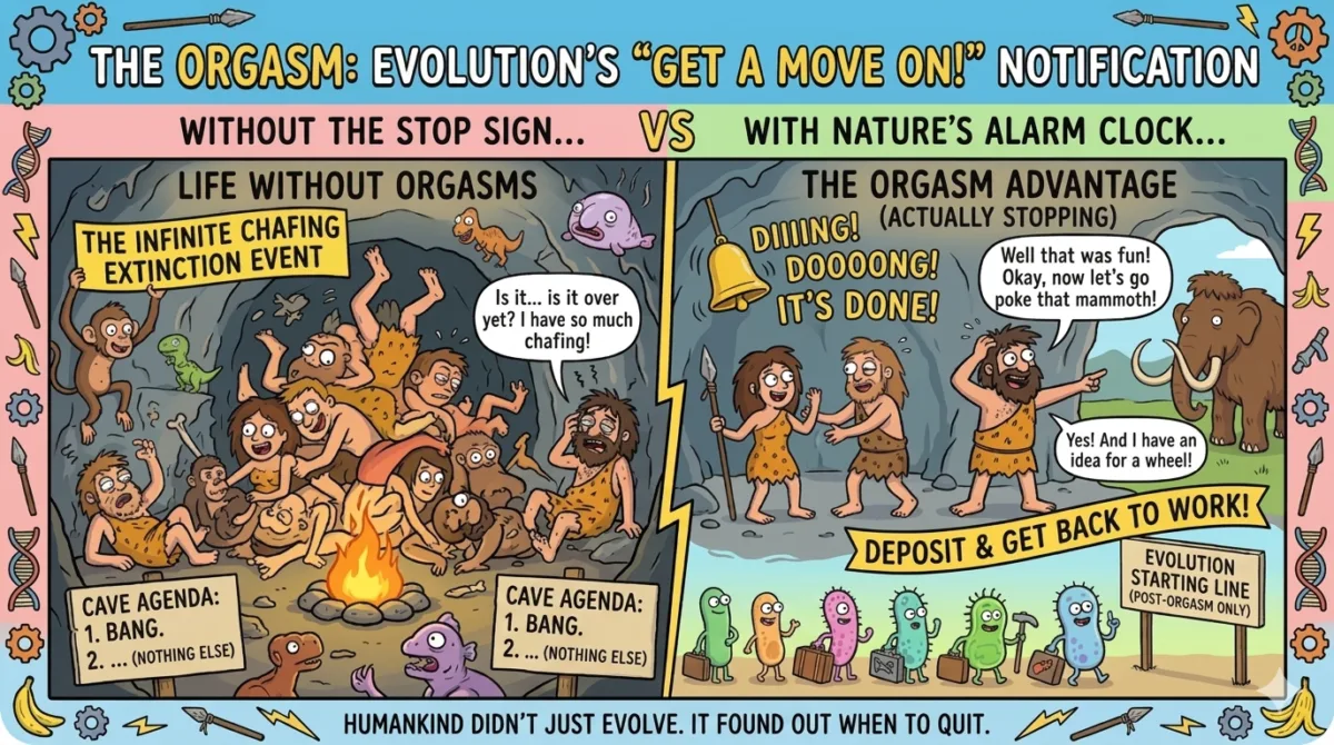 Scientific explanation for orgasms