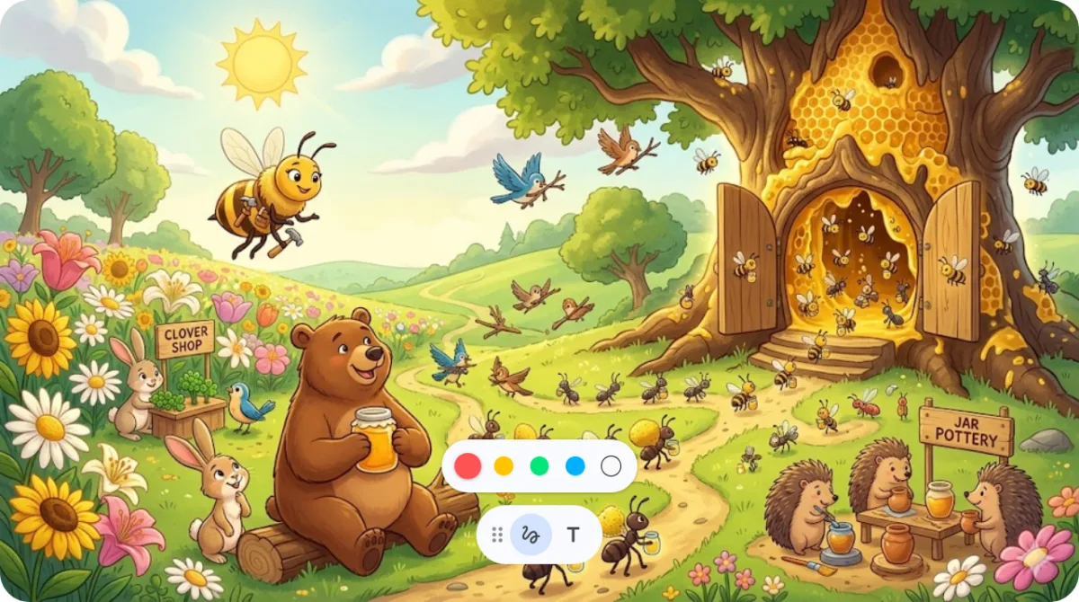 The Builder Bee childrens story