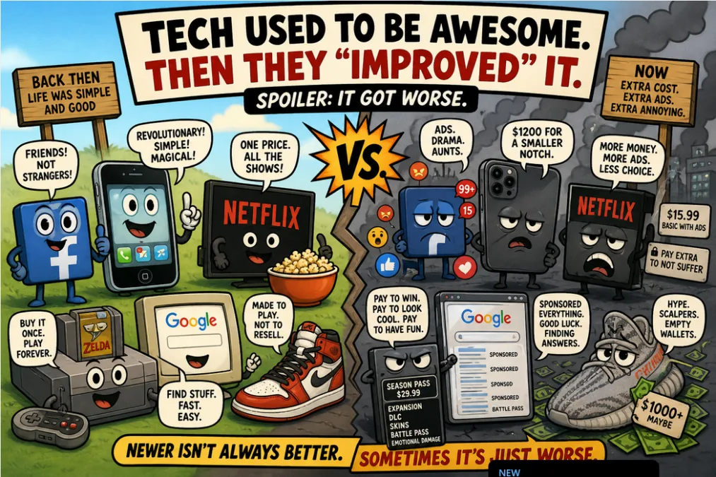 Things that were better before