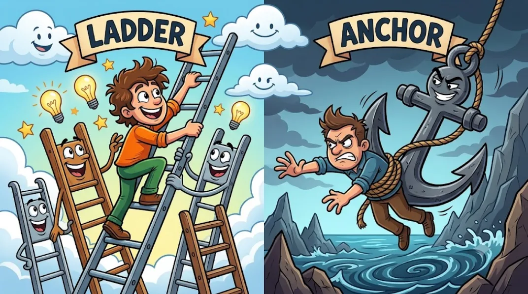 Anchor or ladder personality test