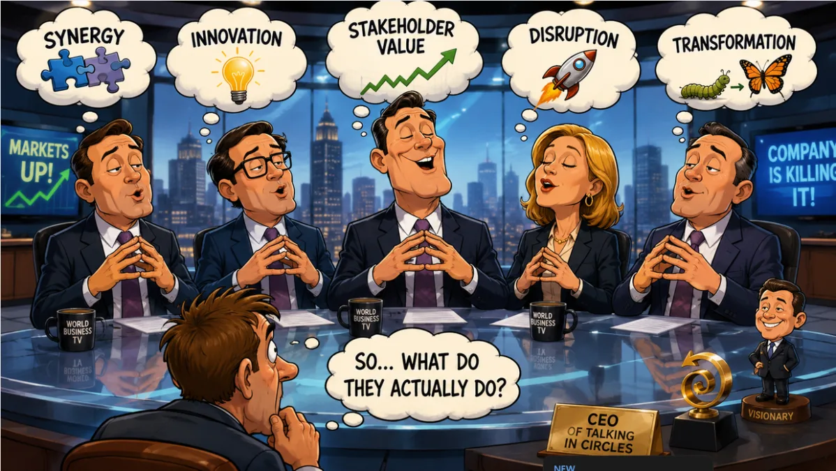 Corporate bull crap executives
