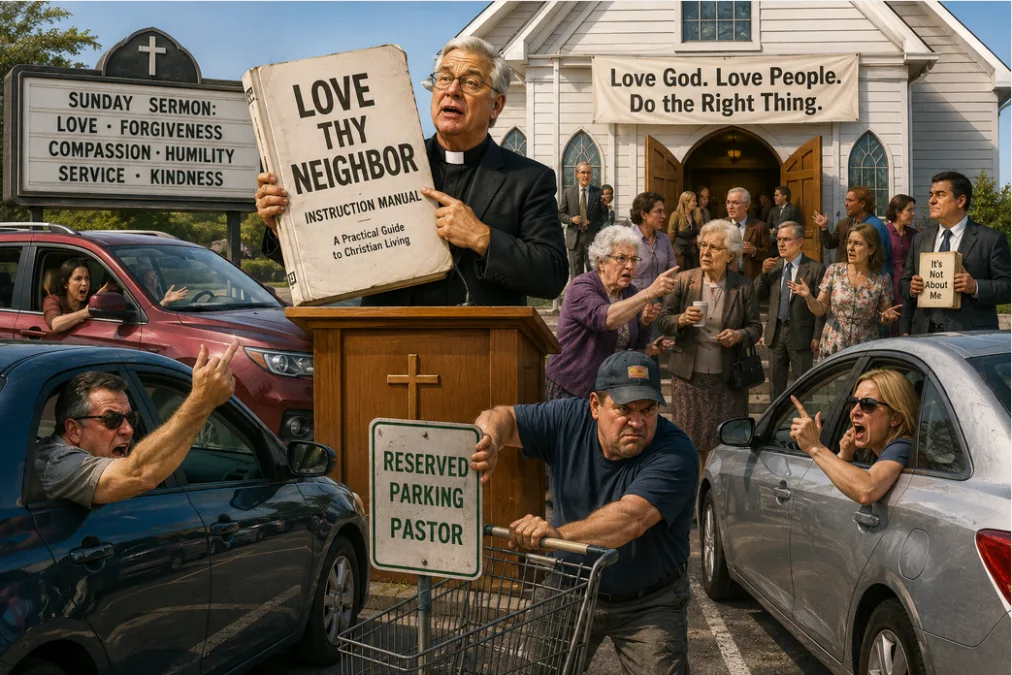 Religion vs sprituality preaching vs reality