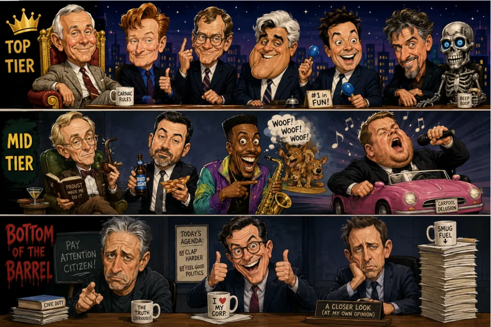Best vs worst late night talk show hosts