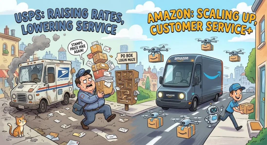 Funny Newman USPS bad customer service