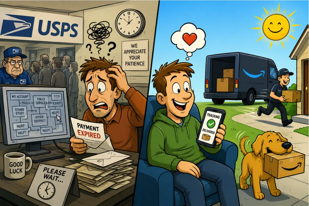 Why USPS sucks so badly